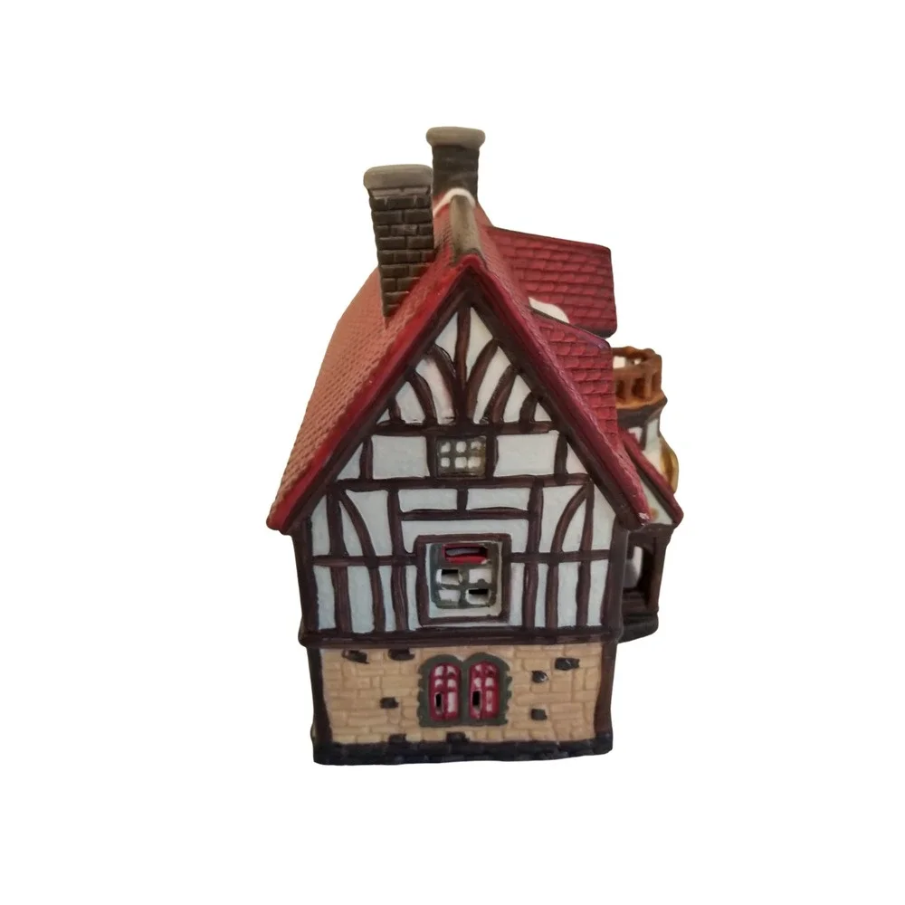 Vtg Christmas Traditions Alpine Village Collection Al's Bakery Light Cord